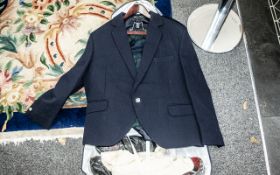 Gentleman's Formal Scottish Dress Outfit, comprising tartan check trousers waist 38",