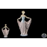 Lladro - Hand Painted Porcelain Figure ' Dancer ' Model No 5050. Issued 1979 - Retired, Height 11.