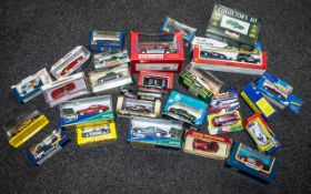 A Collection of Die Cast Model Cars, all in original boxes, including Solido 1806 Jaguar XJ12,