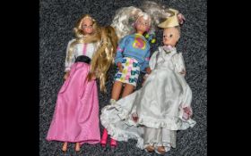 Collection of 3 Sindy Dolls.