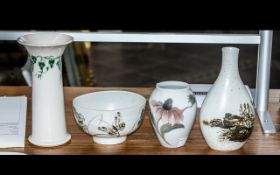 Collection of Royal Copenhagen Porcelain, comprising a 3" tall x 5.