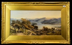 Edwin A Penley ( British Artist ) 1826 - 1893 Landscape Painter, Born In Suffolk 1826,