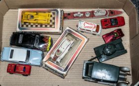 Collection of Vintage Diecast Models, comprising Corgi, Matchbox, French Toyota,