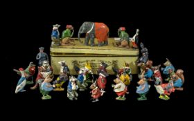 Collection of Lead Figures and Animals,