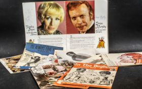 Autographs of Comedy Stars on photographs, programmes, etc.