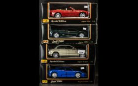 Collection of Four Maisto Special Edition Large Model Die Cast Cars, scale 1:18,