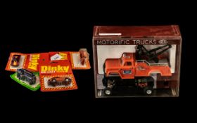 Four Dinky Die Cast Toys, all in Blister Packs, No.