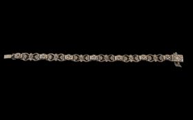 Scottish Antique Celtic Silver Bracelet.