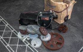 Vintage Cinematography Equipment, Pathescope Ace Projector, 9.5 mm film vintage projector.
