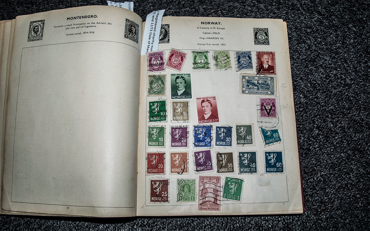 Improved Stamp Album with good variety of worldwide stamps. - Image 4 of 5