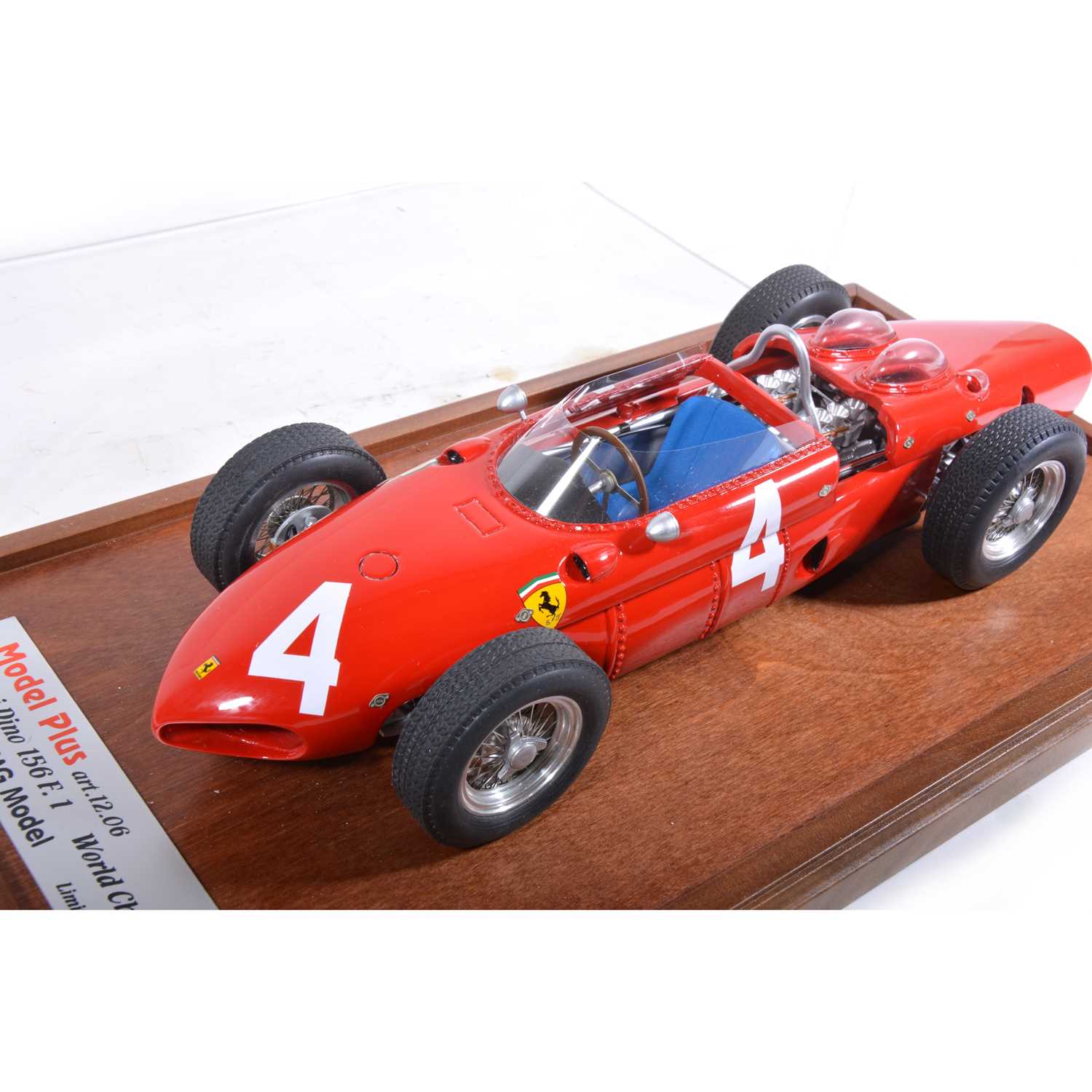 MG Model Plus 1:12 scale model; Ferrari Dino 156, F1 world champion (1961) - Image 2 of 6