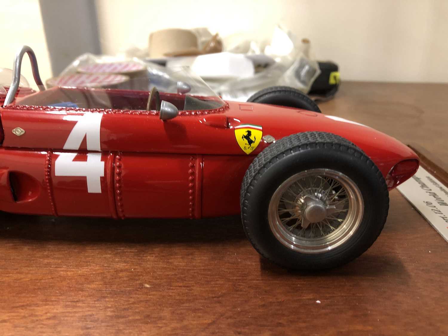 MG Model Plus 1:12 scale model; Ferrari Dino 156, F1 world champion (1961) - Image 5 of 6