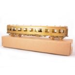 Bachmann Brassworks O gauge passenger coach; BR Mk1-FO,