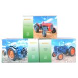 Three Universal Hobbies 1:16 scale tractors