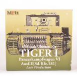 MFH Model Factory Hero 1:35 scale model kit; Tiger I tank - late production