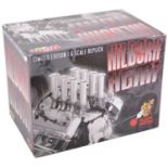 GMP Real Art Replicas 1:6 scale model engine; Hilborn Hemi - orange