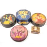 Fifteen vintage trade and decorative tins