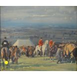 After AJ Munnings, "The Belvoir Hunt - Point to Point Meeting on Barrowby Hill"