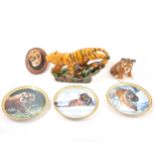 After David Shepherd, Tigers, print and other tiger collectables