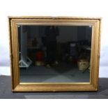 Large gilt framed wall mirror