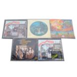 Eleven The Incredible String Band LP vinyl records / Incredible String Band; five LP vinyl records