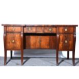 George IV mahogany sideboard,