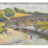 Elizabeth Lamorna Kerr, Bridge Over The River Camel, Wadenbridge, Cornwall,