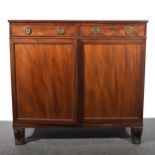 George IV mahogany chiffonier.