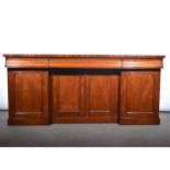 Victorian mahogany sideboard.