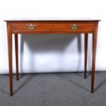 Victorian mahogany side table.