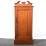 Victorian walnut pot cupboard.