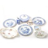 A quantity of decorative plates and ceramics