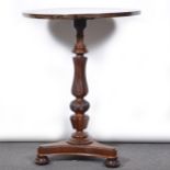 Victorian pedestal table.