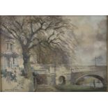 Edward Swann - Winter at Richmond.