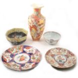 A quantity of Oriental pottery and porcelain.