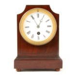 Victorian mahogany mantel clock