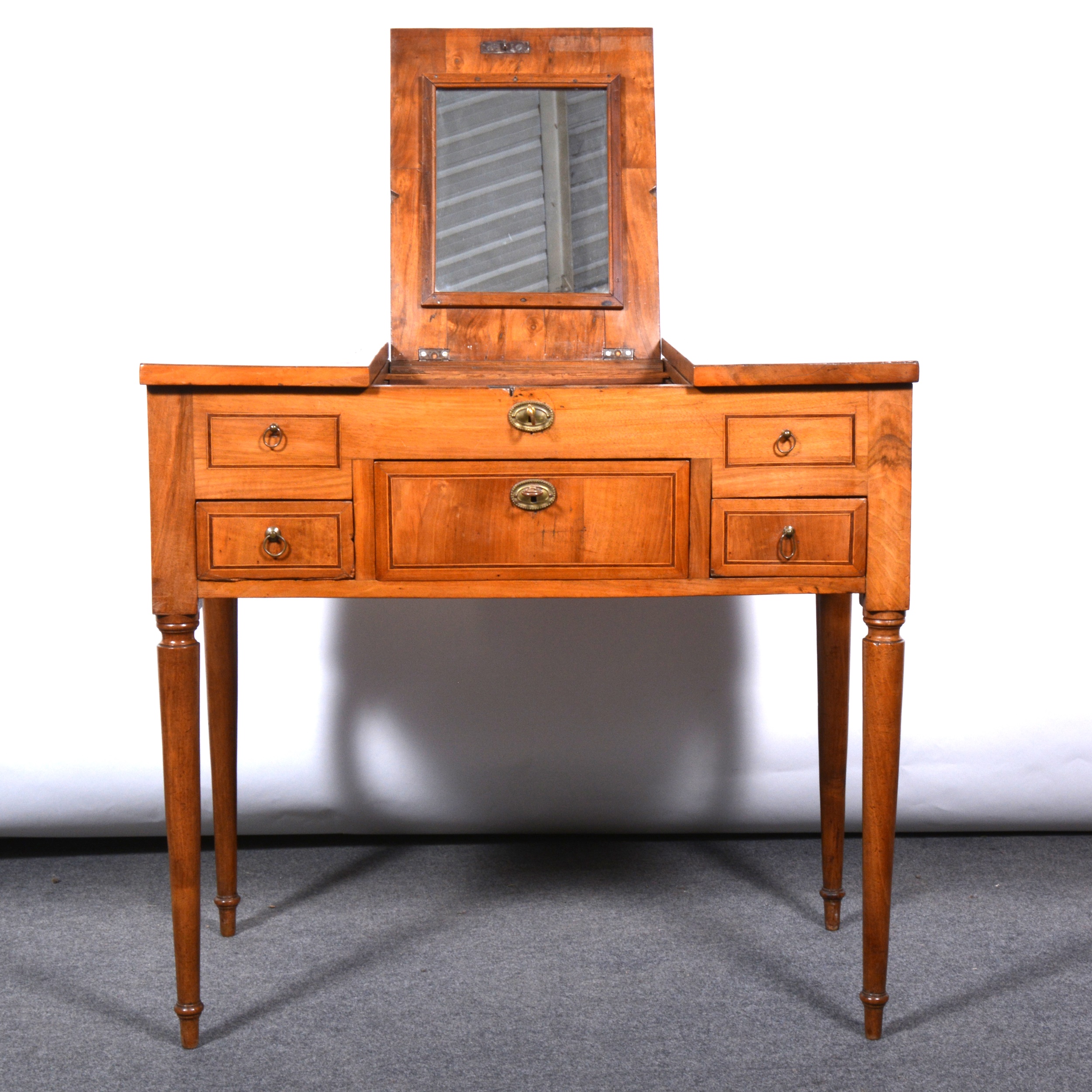 Continental dressing table, mid 19th Century.