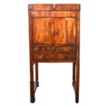 George III mahogany washstand.