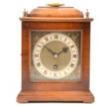 Reproduction walnut bracket clock