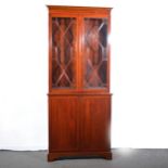 Edwardian mahogany bookcase.