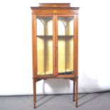 Edwardian china cabinet.