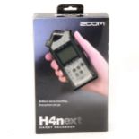 Zoom H4n Handy recorder, boxed with all parts.