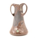 Bretby Art Nouveau pottery vase.