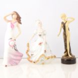 Collection of Continental porcelain figures,