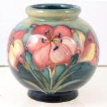 Moorcroft globe vase,