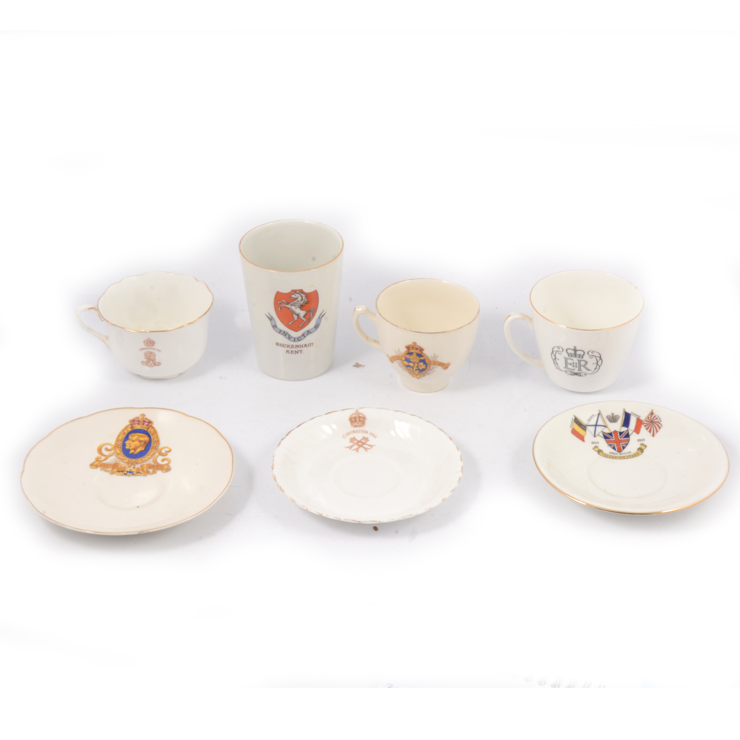 Collection of Royal Commemorative china