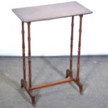 Victorian mahogany quartetto table,