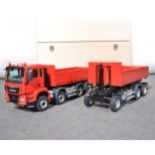 ScaleArt Germany RC model truck and trailer