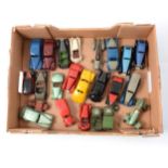 One tray of loose playworn Dinky Toys