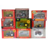 Nine Britains and other makers farm vehicle models